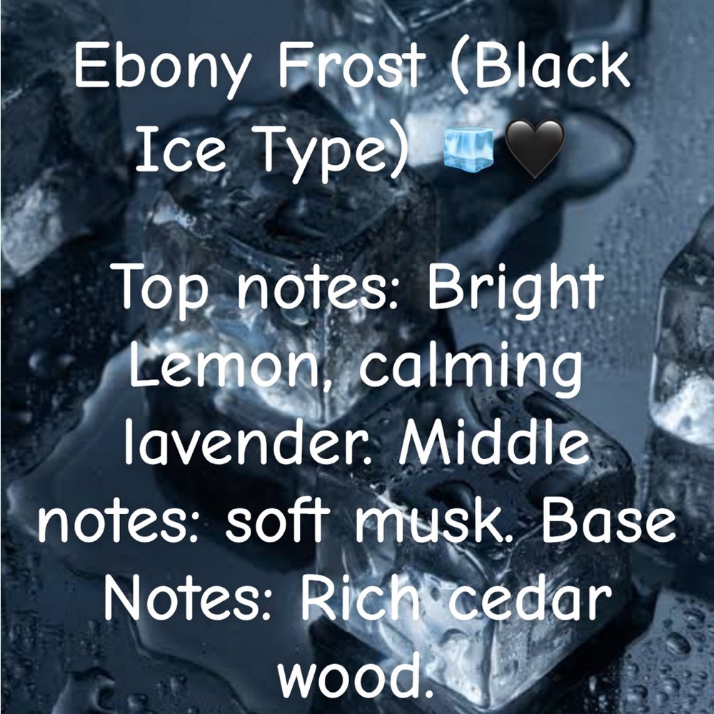 🖤🧊 Ebony Frost Scented Freshies 🧊🖤